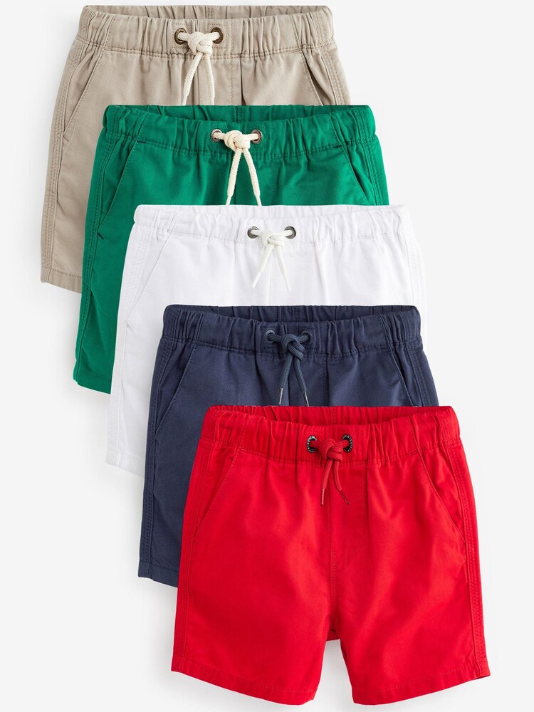 Multi Pull-On Shorts 5 Pack (3mths-7yrs) - Image 1 of 2