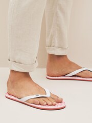 Roze - Teenslippers met print - Image 1 of 6