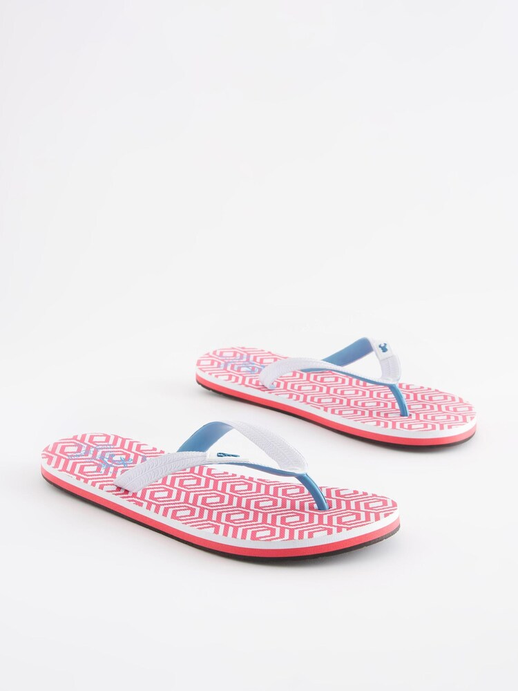 Roze - Teenslippers met print - Image 3 of 6