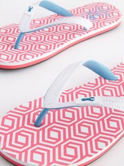 Roze - Teenslippers met print - Image 4 of 6