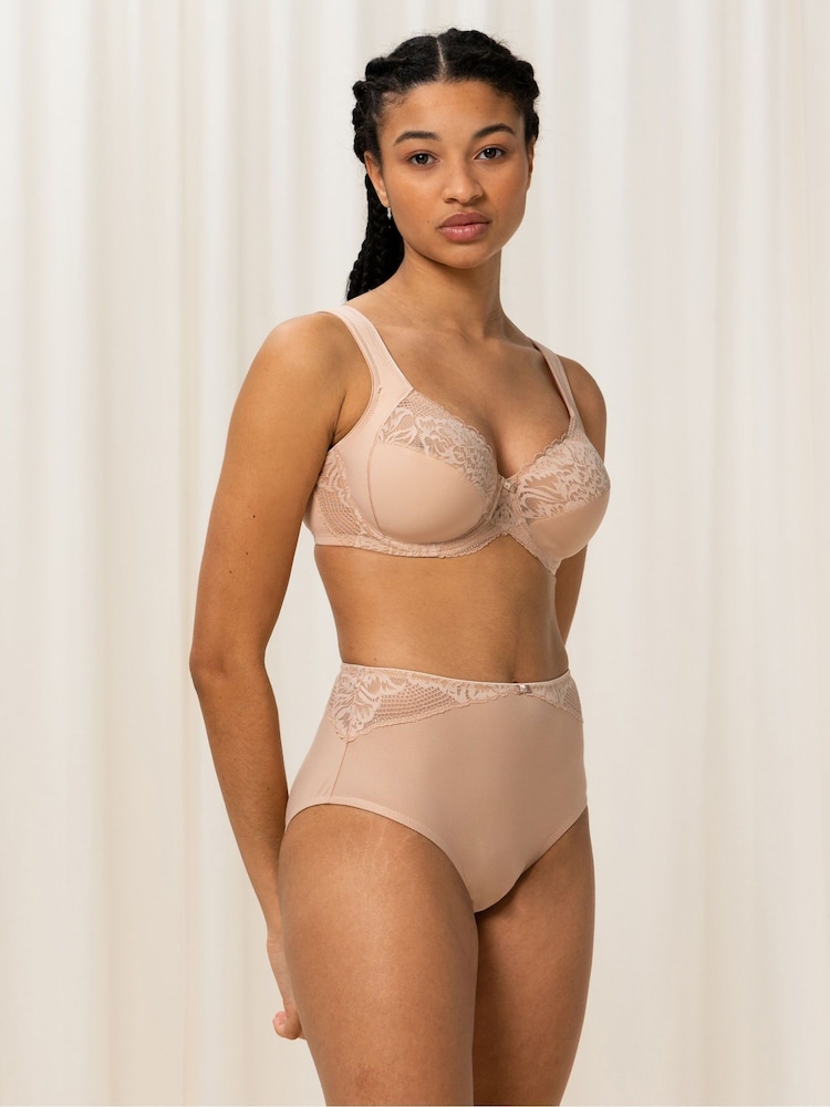 Triumph® Modern Lace Cotton Wired Bra - Image 1 of 5