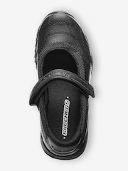 Skechers Black Kids Velocity Pouty School Shoes - Image 3 of 6