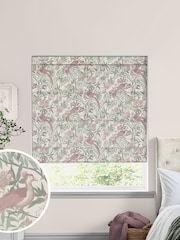 Laura Ashley Purple Osterley Made To Measure Roman Blinds - Image 1 of 6
