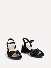 Linzi Black Ivy Block Heeled Sandals - Image 2 of 4