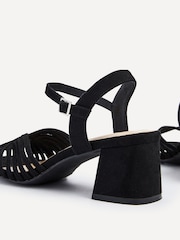 Linzi Black Ivy Block Heeled Sandals - Image 4 of 4