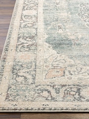 LIVABLISS Blue Marlene Becki Owens Vintage Traditional Boho Rug - Image 2 of 6