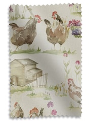 Voyage Natural Linen Henny Penny Made to Measure Curtains - Image 9 of 9