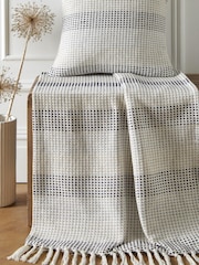Appletree Blue Reva 100% Cotton Bedspread - Image 1 of 3