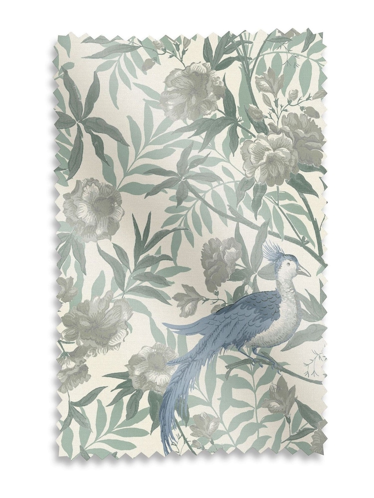 Laura Ashley Blue Osterley Made To Measure Roman Blinds - Image 6 of 6