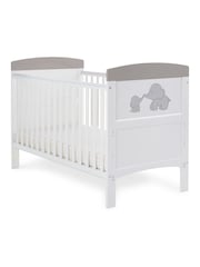 Obaby Grey Grace Inspire Cot Bed - Image 1 of 11