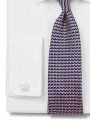 Savile Row Company Herringbone Non Iron Double Cuff 100% Cotton White Shirt - Image 5 of 5