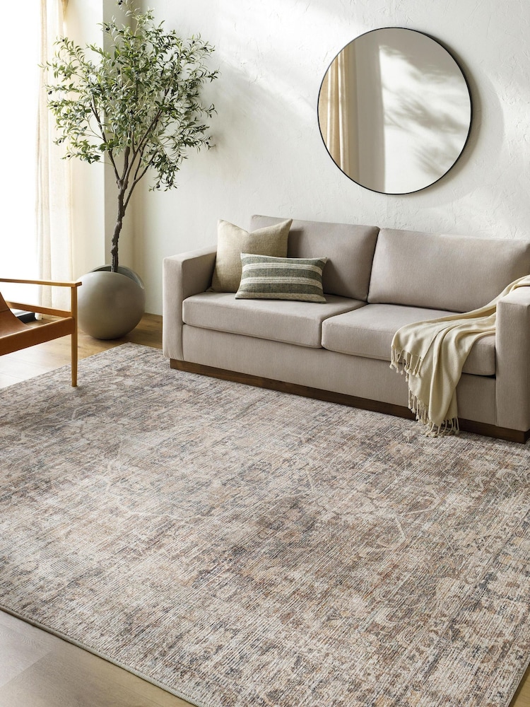 LIVABLISS Neutral Marlene Becki Owens Vintage Traditional Boho Rug - Image 1 of 7 LIVABLISS Neutral Marlene Becki Owens Vintage Traditional Boho Rug - Image 1 of 7