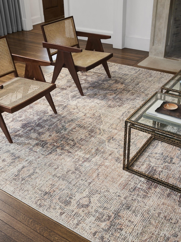 LIVABLISS Neutral Marlene Becki Owens Vintage Traditional Boho Rug - Image 2 of 7 LIVABLISS Neutral Marlene Becki Owens Vintage Traditional Boho Rug - Image 2 of 7