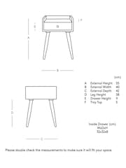 Swoon Natural Fresco Side Table - Image 4 of 7