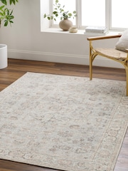 LIVABLISS Grey Olympic Our Pnw Home Vintage Traditional Boho Rug - Image 1 of 6