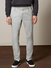 Light Grey Slim Coloured Stretch Jeans - Image 1 of 10