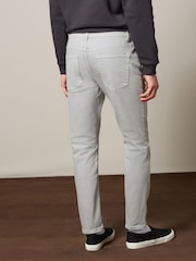 Light Grey Slim Coloured Stretch Jeans - Image 4 of 10