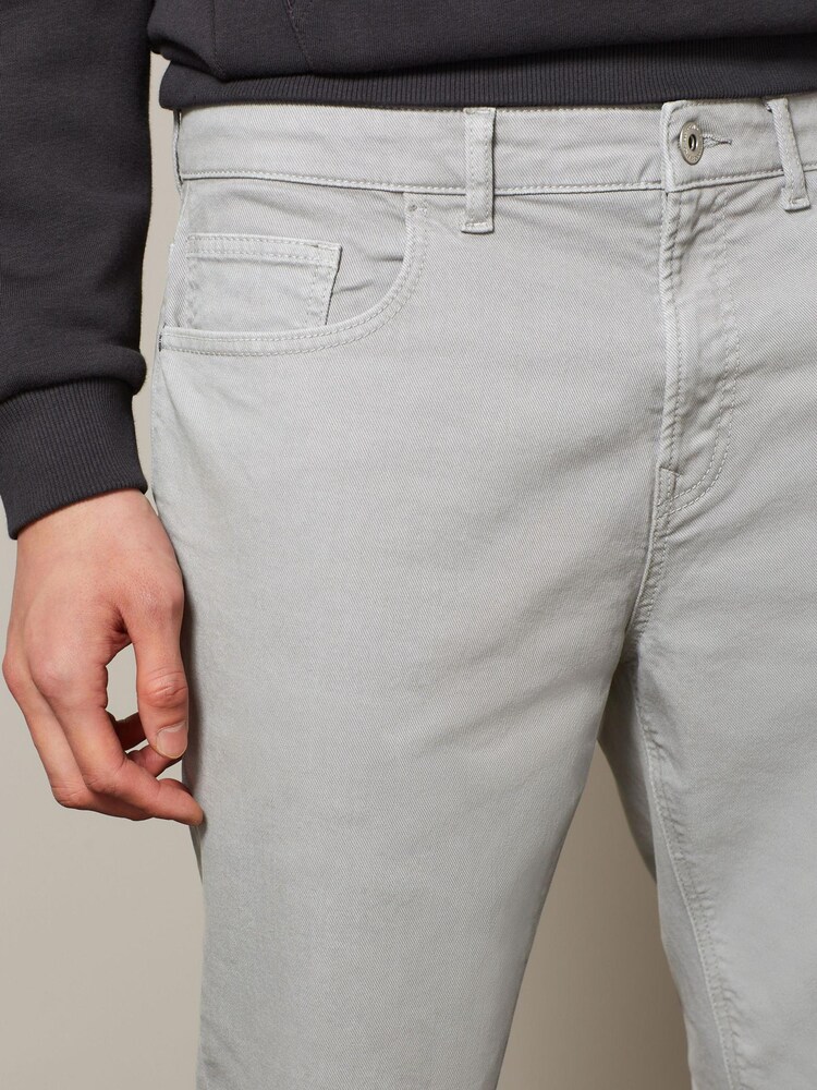 Gris clair - mince - Jeans stretch colorées - Image 5 of 10