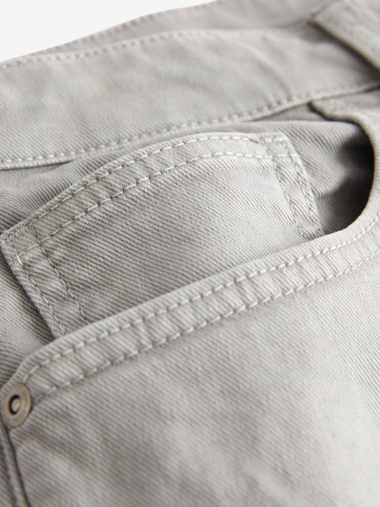 Gris clair - mince - Jeans stretch colorées - Image 9 of 10