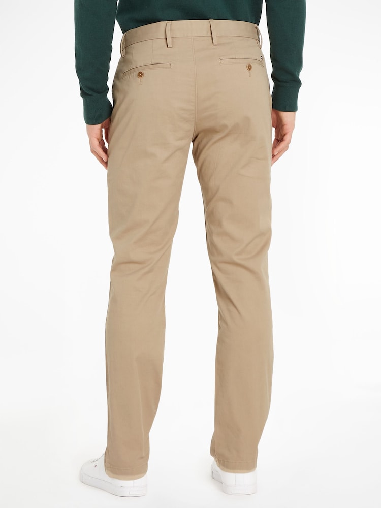 Tommy Hilfiger Light Brown Slim Bleecker Flex Chinos - Image 2 of 6