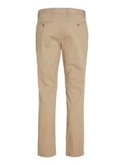 Tommy Hilfiger Light Brown Slim Bleecker Flex Chinos - Image 6 of 6