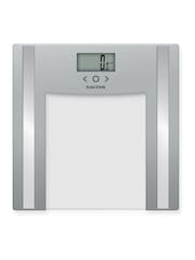 Salter Silver Glass Analyser Bathroom Scales - Image 1 of 4