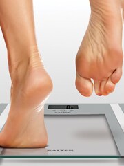 Salter Silver Glass Analyser Bathroom Scales - Image 4 of 4