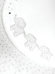 JoJo Maman Bébé Grey Elephant Activity Gym & Playmat - Image 2 of 5