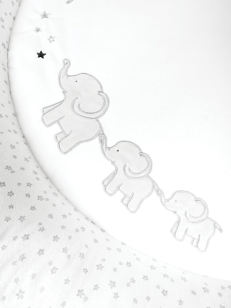 JoJo Maman Bébé Grey Elephant Activity Gym & Playmat - Image 2 of 5