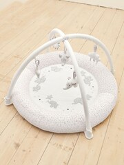 JoJo Maman Bébé Grey Elephant Activity Gym & Playmat - Image 3 of 5