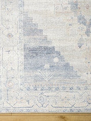 LIVABLISS Blue Luca Becki Owens Vintage Traditional Boho Rug - Image 4 of 6