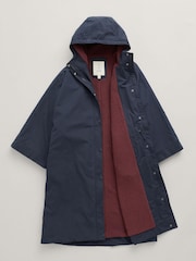 Seasalt Cornwall Navy Blue Waterproof Exploring Coat - Image 3 of 4