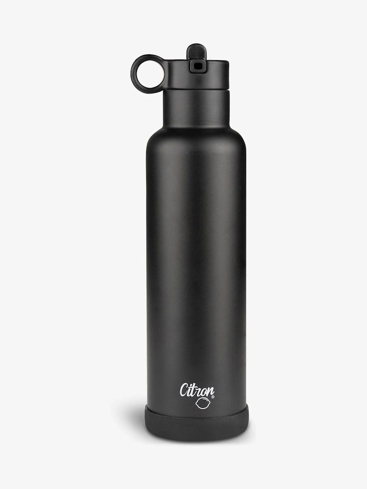 Citron Insualted Water Bottle with Two Lids 750ml - Image 1 of 6