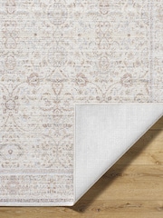 LIVABLISS Rust Spokane Our Pnw Home Vintage Traditional Boho Rug - Image 3 of 7