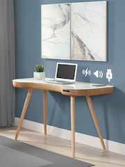 Jual Oak San Francisco Smart Desk - Image 1 of 5