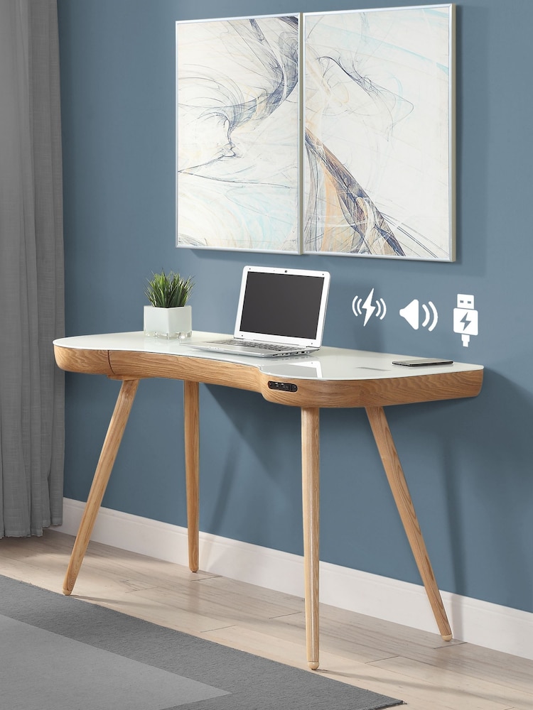 Jual Oak San Francisco Smart Desk - Image 1 of 5