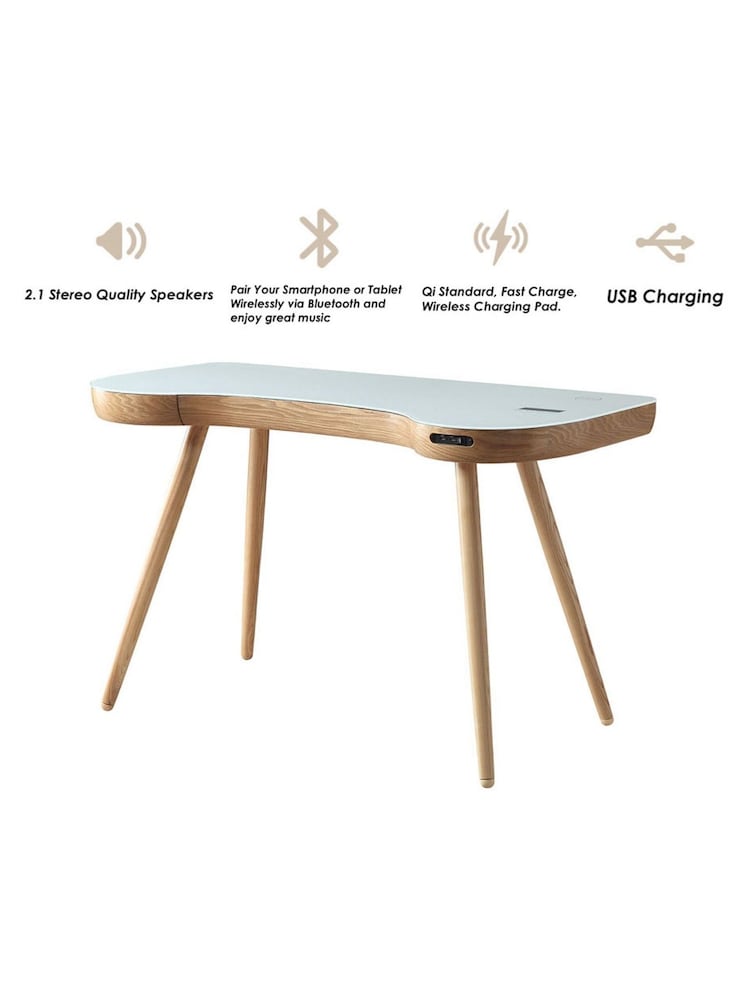 Jual Oak San Francisco Smart Desk - Image 2 of 5