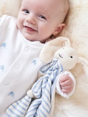 JoJo Maman Bébé Blue Rabbit Breton Duck Comforter - Image 2 of 2