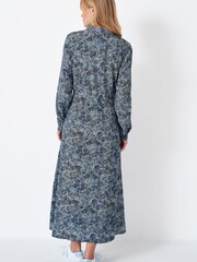 Crew Clothing Company White Stripe Shirt Dress - Image 2 of 4