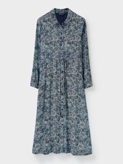Crew Clothing Company White Stripe Shirt Dress - Image 4 of 4