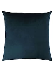 Riva Paoletti Blush Pink Geisha Printed Velvet Cushion - Image 2 of 4