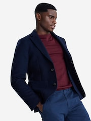 Oliver Sweeney Navy Blue Mulroe Wool Blazer - Image 1 of 7