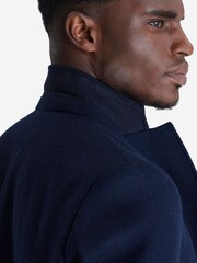 Oliver Sweeney Navy Blue Mulroe Wool Blazer - Image 4 of 7