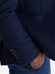 Oliver Sweeney Navy Blue Mulroe Wool Blazer - Image 5 of 7