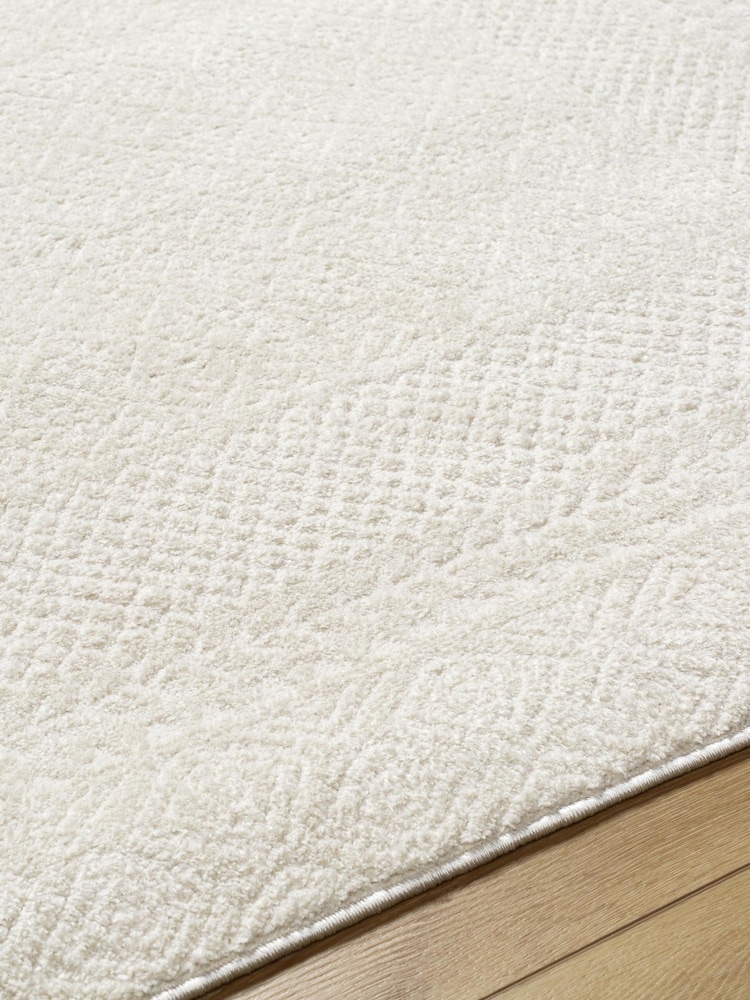 LIVABLISS Ivory Freud Modern High Pile Rug - Image 2 of 6