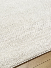 LIVABLISS Ivory Freud Modern High Pile Rug - Image 4 of 6
