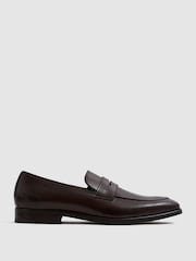 rjava - Usnjeni mokasini Reiss Grafton Saddle - Slika 1 iz 6