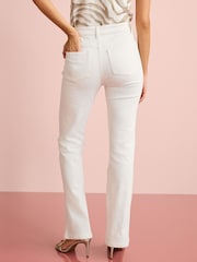 White Bootcut Jeans - Image 3 of 5
