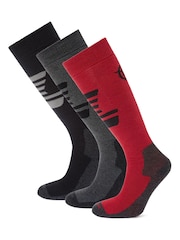Tog 24 Black Bergenz Ski Socks 3 Pack - Image 1 of 2