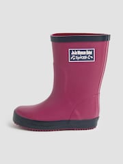 JoJo Maman Bébé Berry Pink Wellies - Image 3 of 4